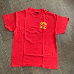 Red 1st Battalion MCRD San Diego Charlie Company Tee Shirt, L